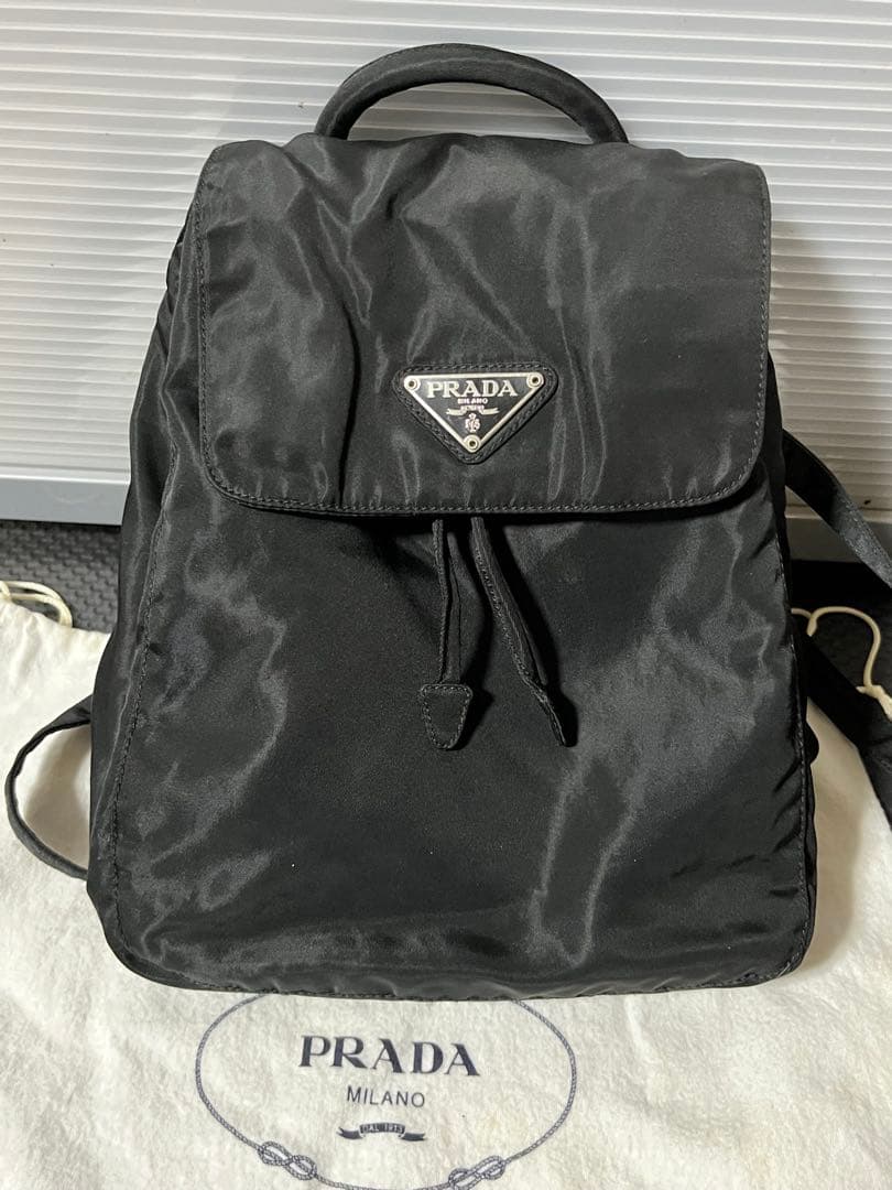 PRADA プラダ　ミニ リュック 希少　ブラック　 バックパック