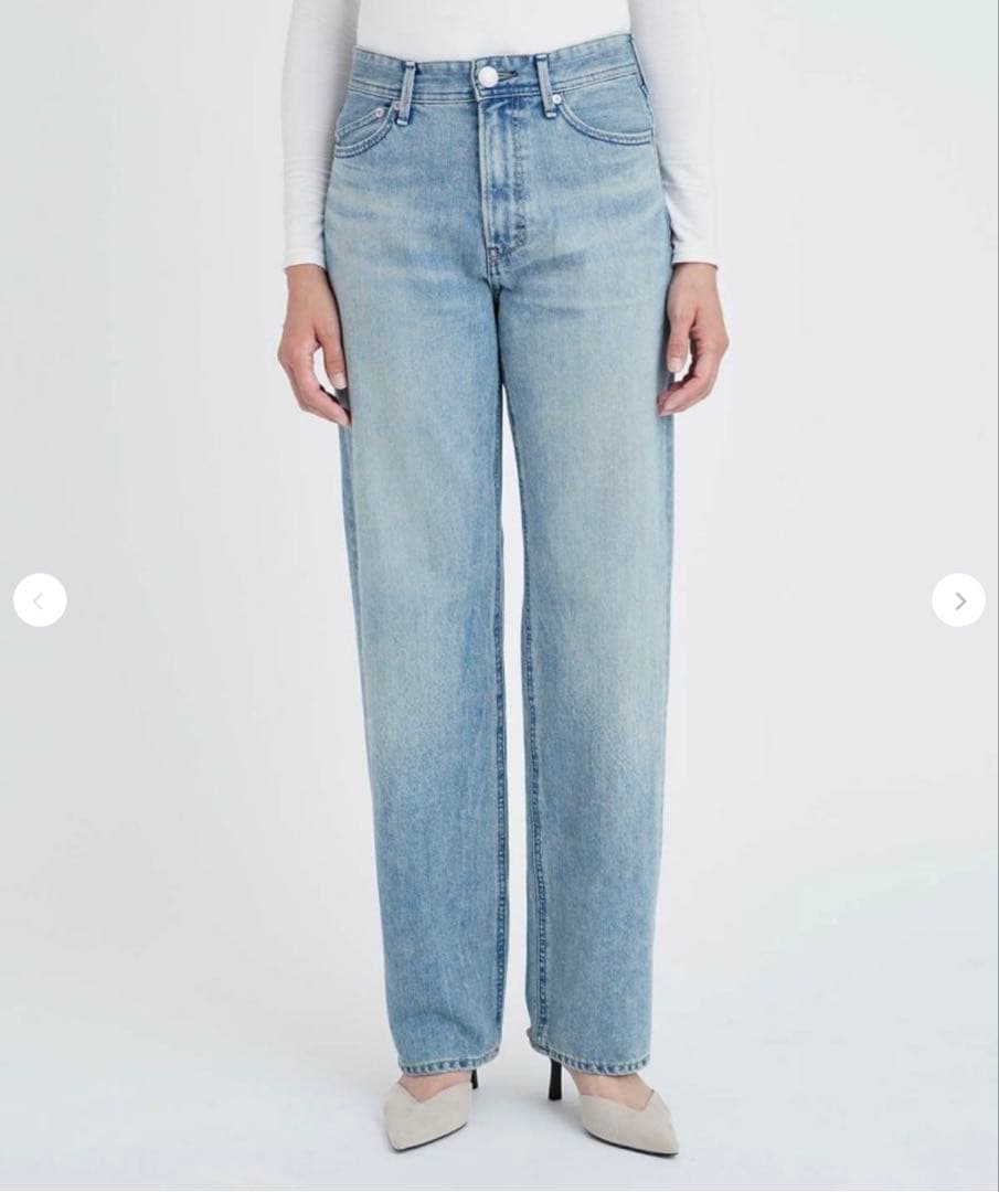 【新品タグ付き】 YANUK Low Rise ボーイズストレートLEA 26