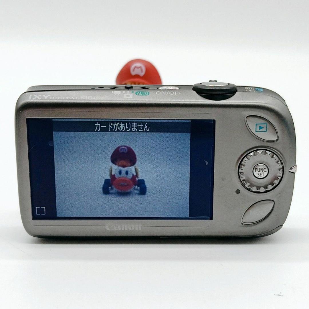 【美品】Canon IXY 510is シルバー キヤノン イクシー コンデジ