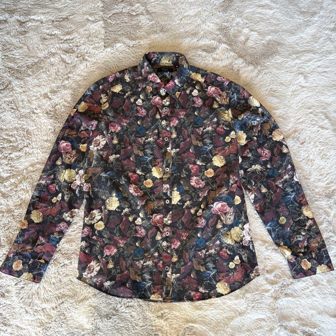 Paul Smith 花柄シャツ Mサイズ　日本製