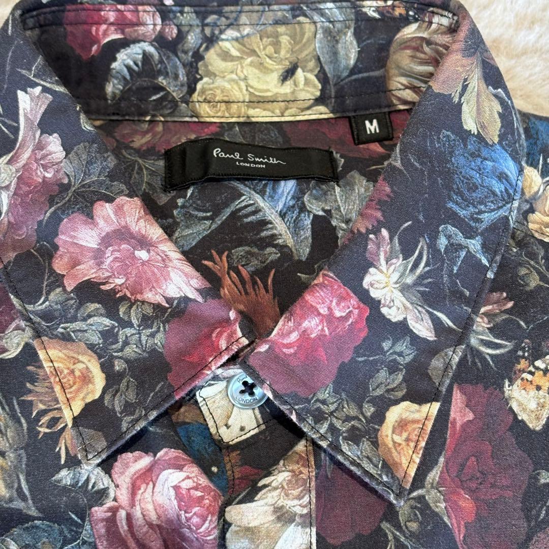 Paul Smith 花柄シャツ Mサイズ　日本製