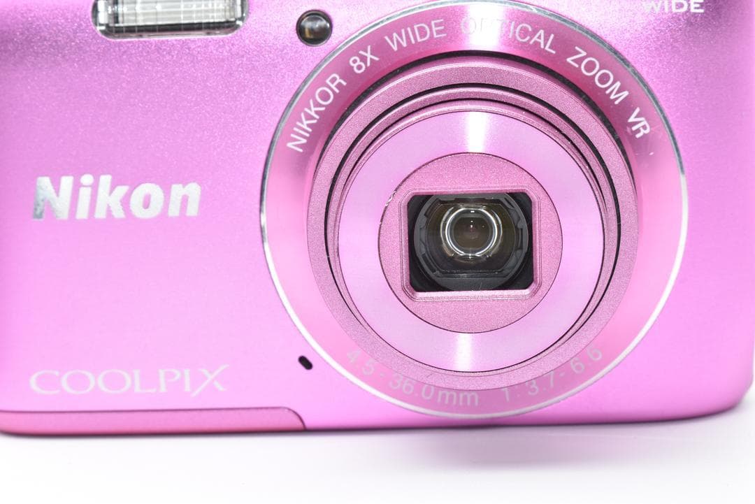 ニコン Nikon COOLPIX S3700 ピンク WIFI転送可