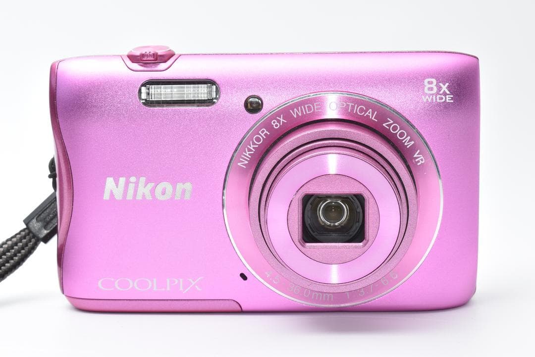 ニコン Nikon COOLPIX S3700 ピンク WIFI転送可