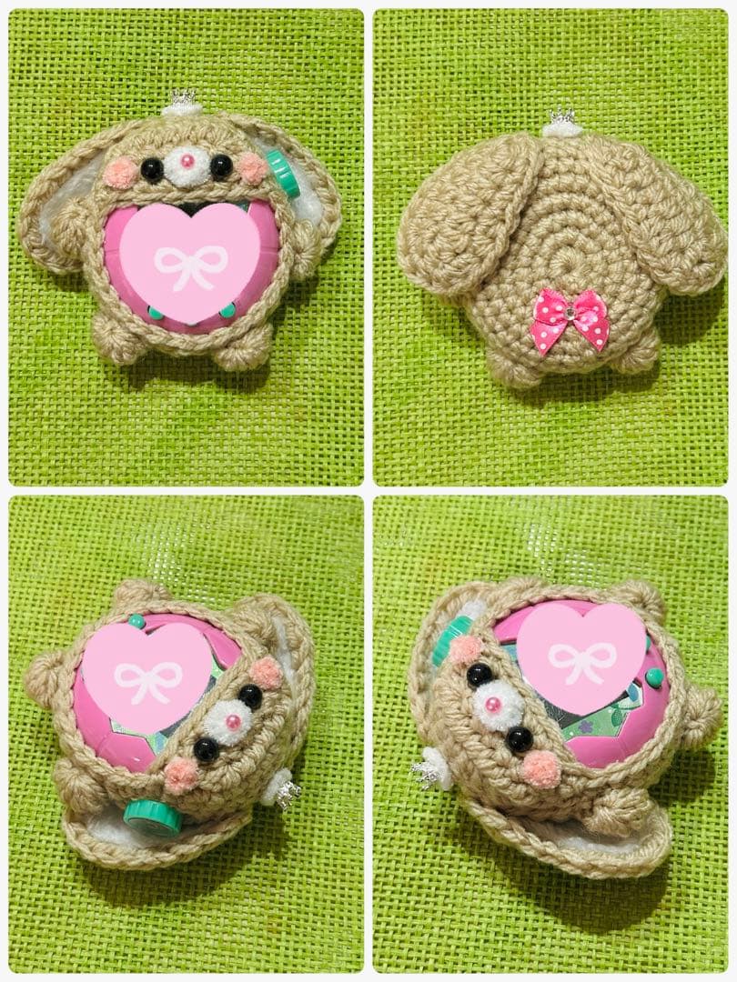 あ*る様 たまごっちパラダイスカバー　528 王冠うさちゃんロップ