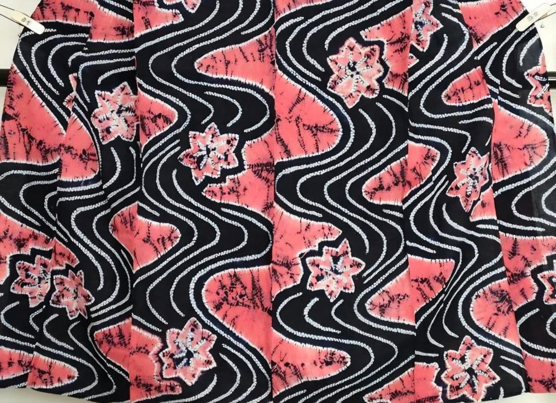 【24時間以内発送】 夏物 浴衣 有松鳴海絞り 新品未使用 竜田川 綿