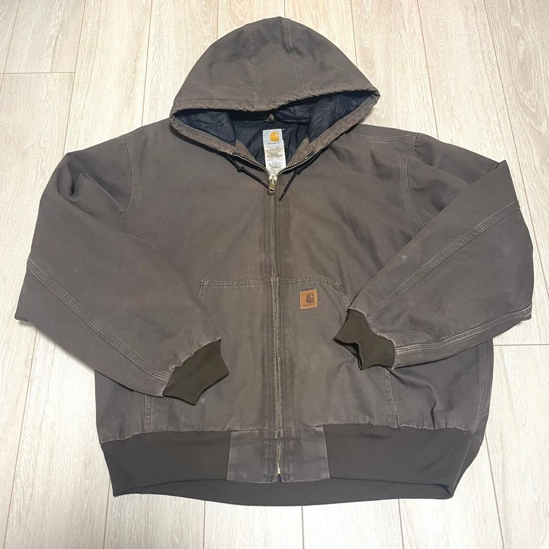 【ビンテージ】Carhartt アクティブジャケット J280 DKB