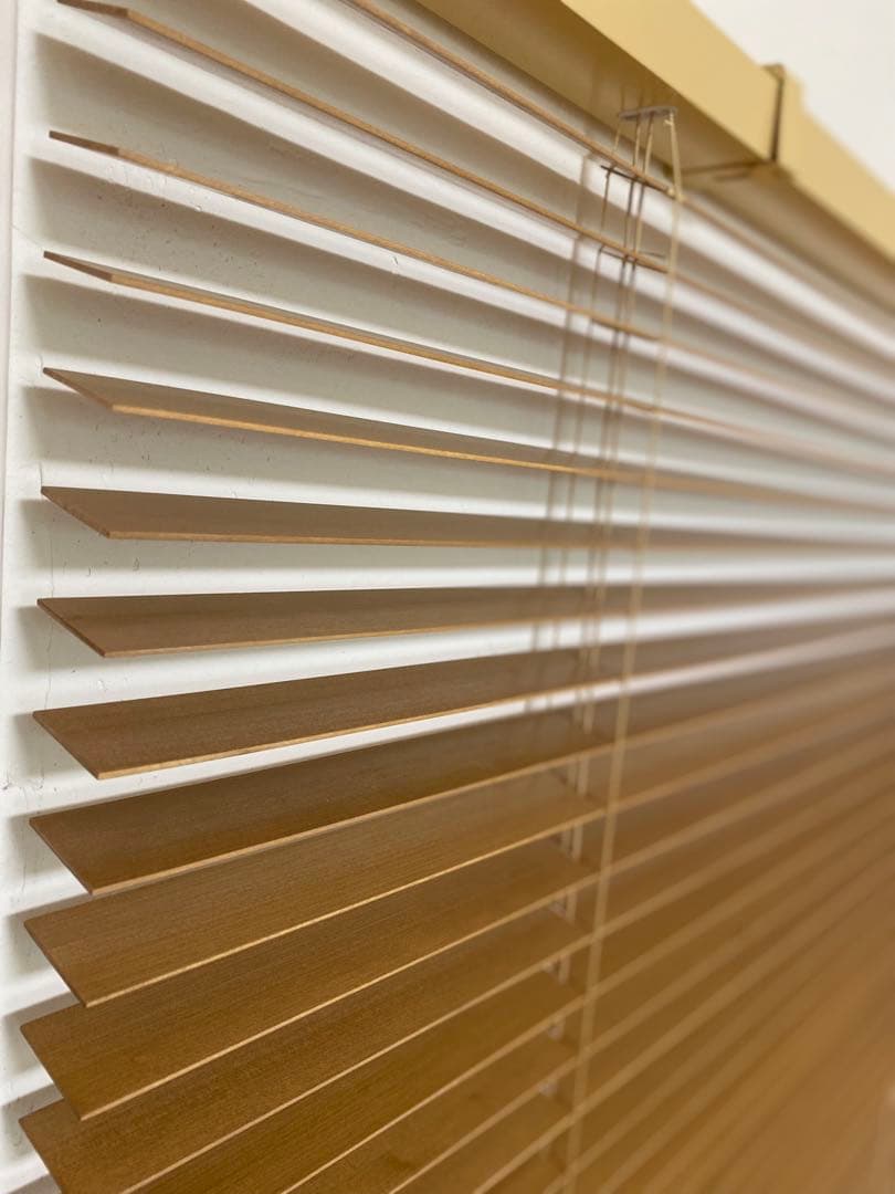 木製ブラインド 150×150cm ライトオーク 新品未使用