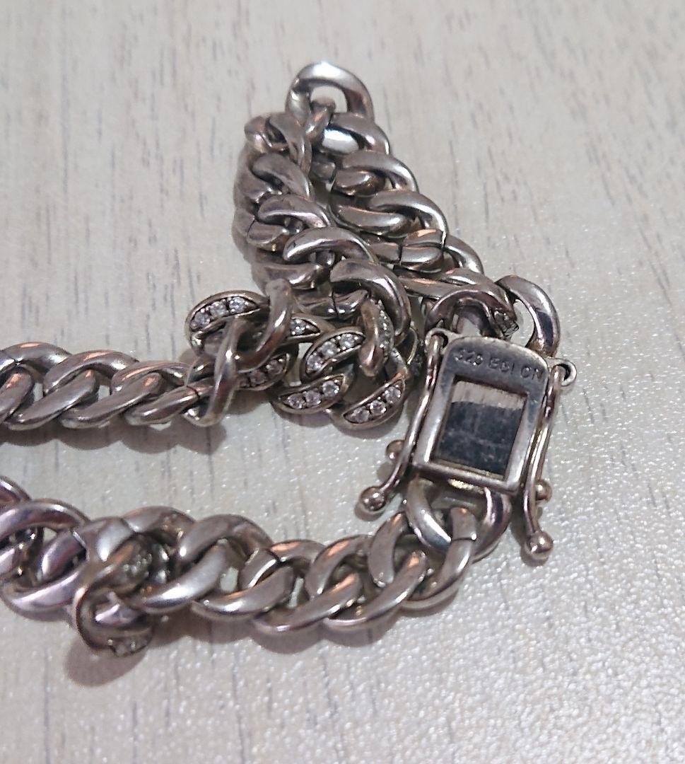 アヴァランチ silver925 マイアミブレスレット アバランチ シルバー