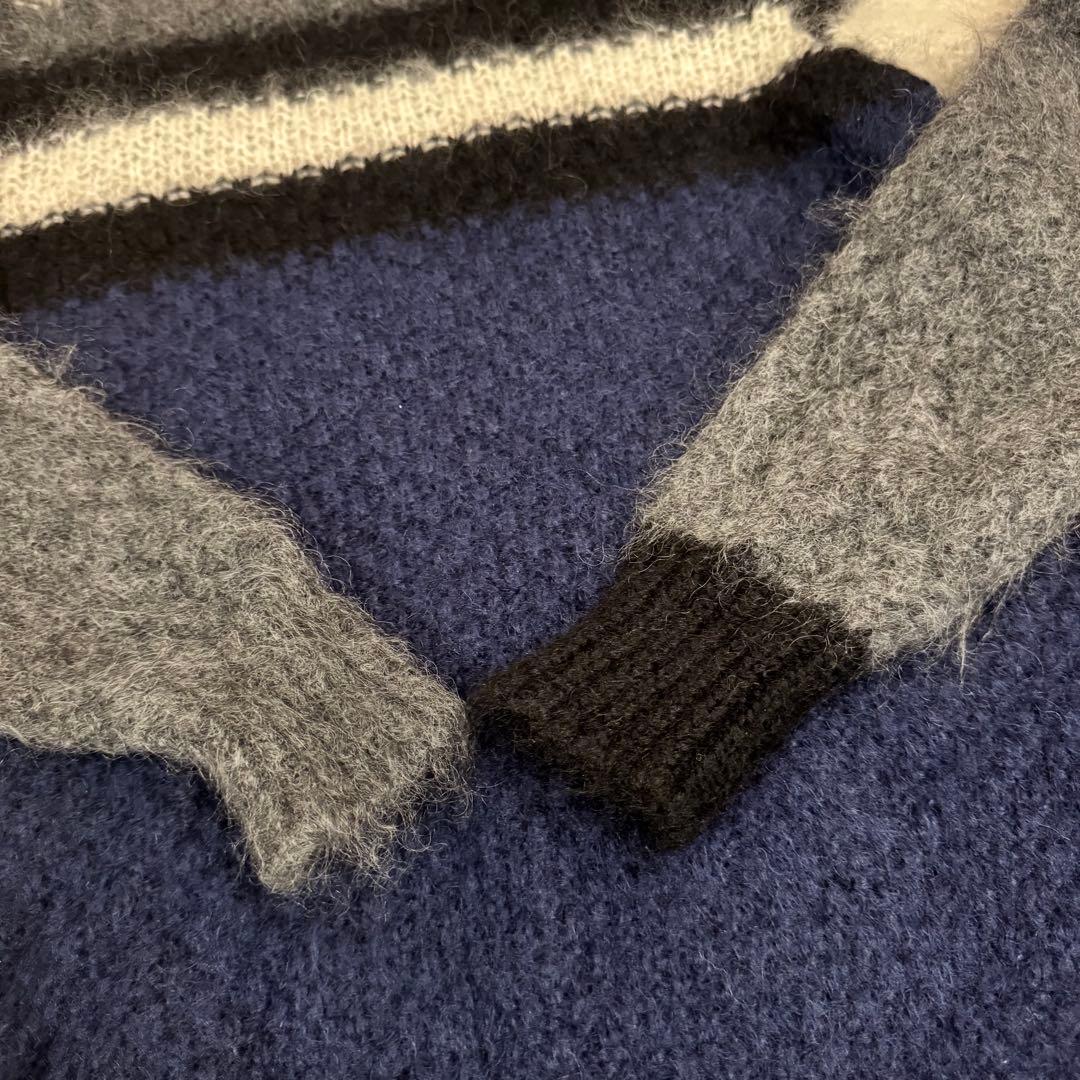 MARNI マルニ イタリア製ブロック切替モヘアニット