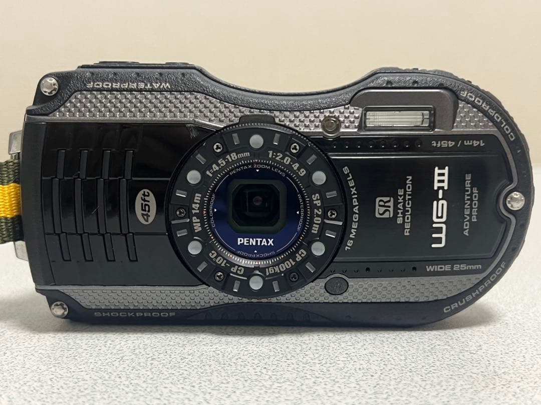 PENTAX WG-3 16メガピクセル 防水カメラ