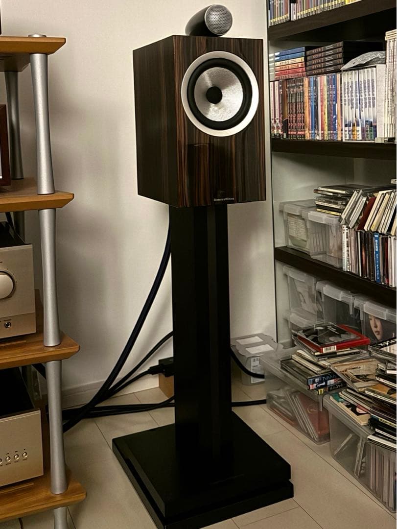 超美品 B&W スピーカー 705S2 signature 純正スタンド付、ペア