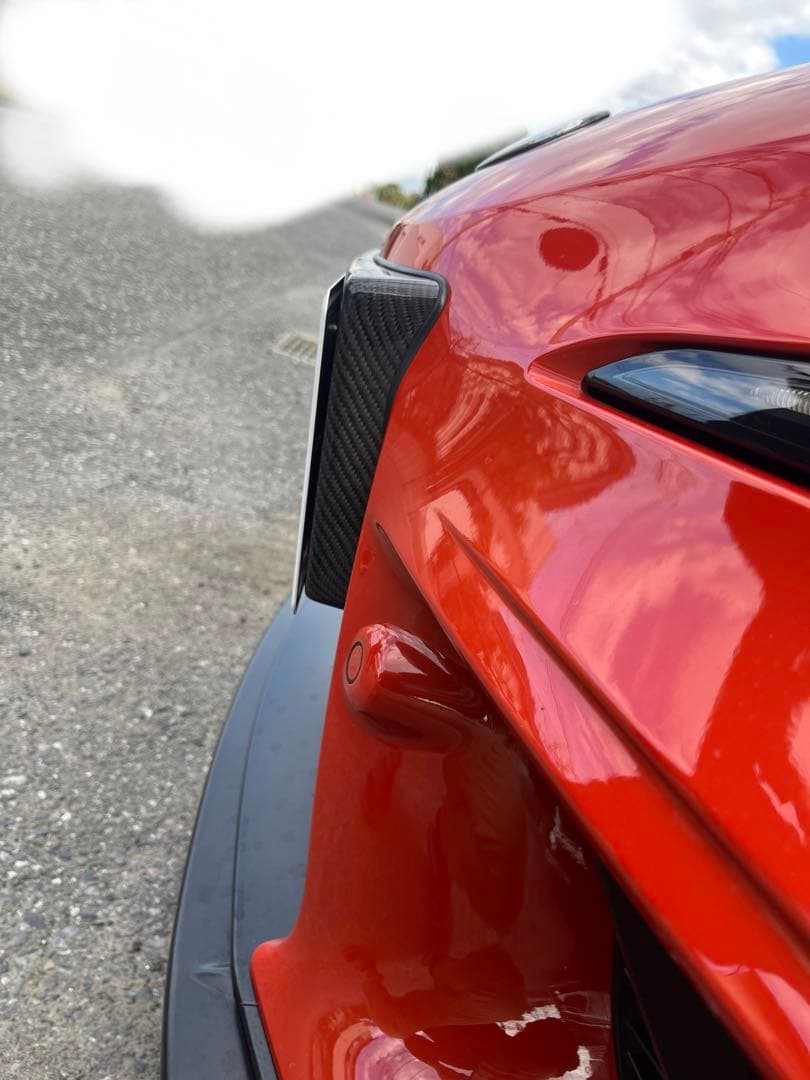 grスープラカーボンナンバープレートホルダー