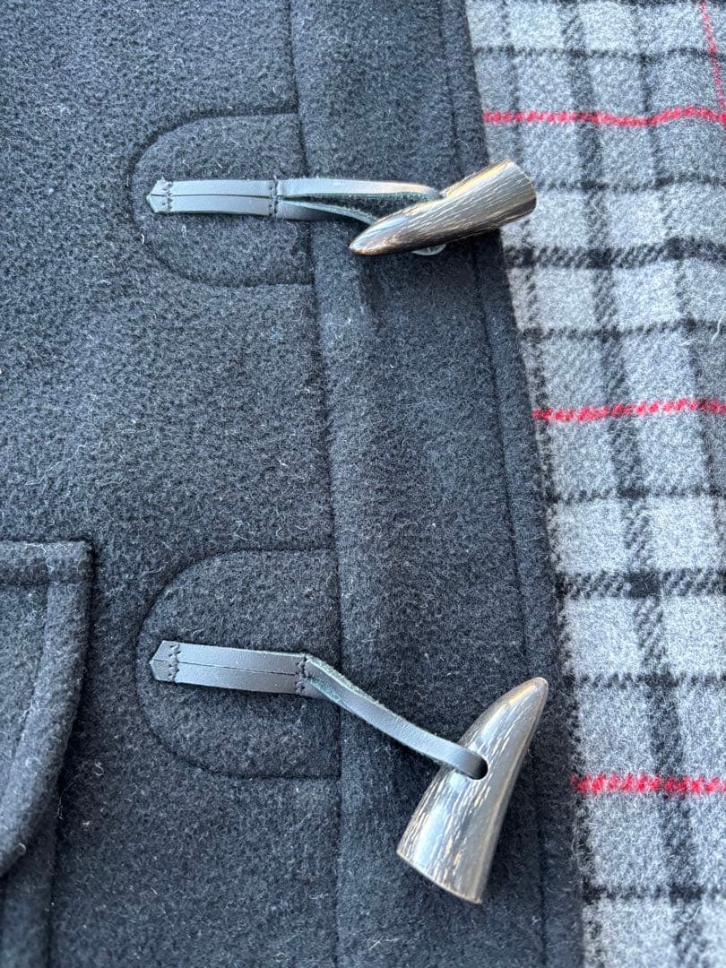 着用1回　LONDON Tradition ダッフルコート 黒　サイズ38