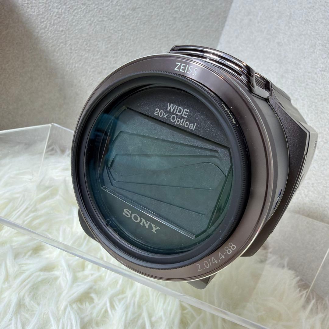 【ほぼ未使用】SONY ハンディカム 4K ビデオカメラ FDR-AX40