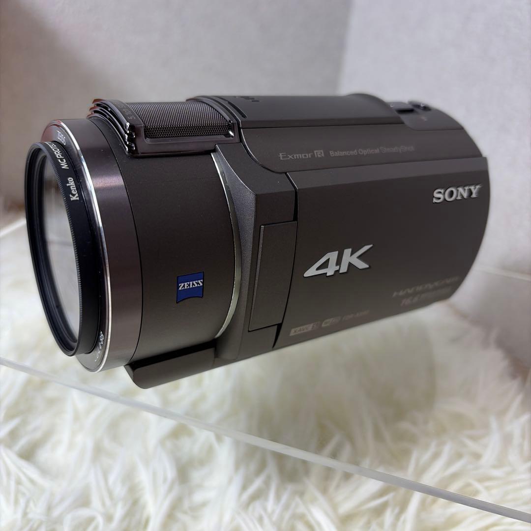 【ほぼ未使用】SONY ハンディカム 4K ビデオカメラ FDR-AX40