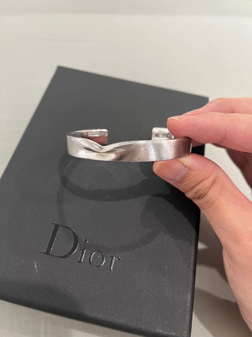 【しょう商店】Dior シルバーバングル