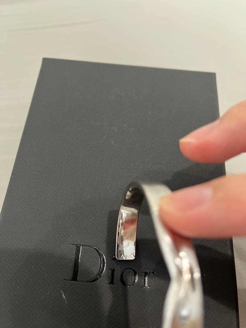 【しょう商店】Dior シルバーバングル