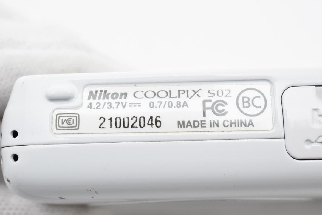 Nikon COOLPIX S02 コンパクトデジタルカメラ　A019