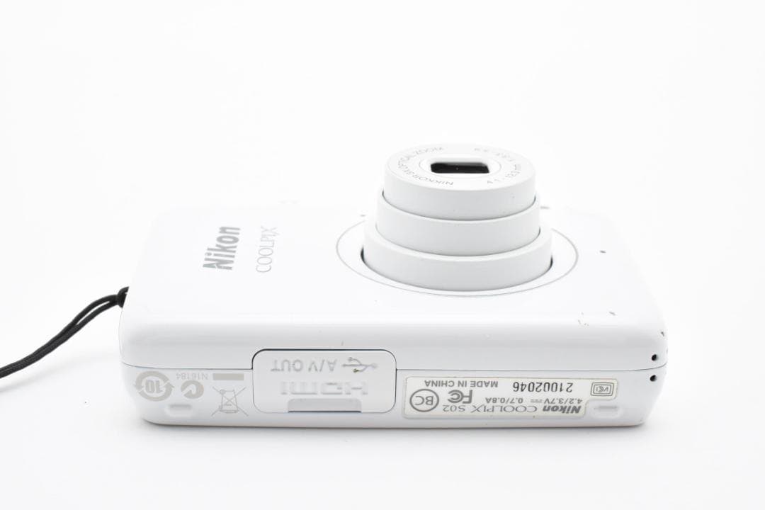 Nikon COOLPIX S02 コンパクトデジタルカメラ　A019