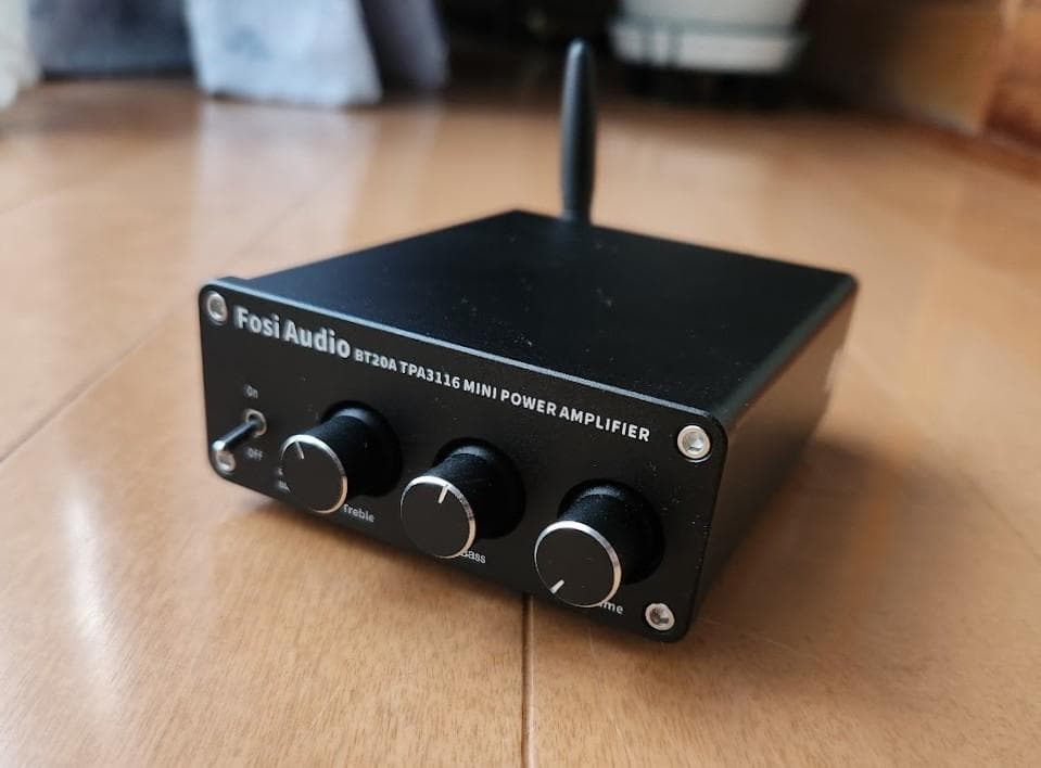 Fosi Audio BT20A ミニパワーアンプ