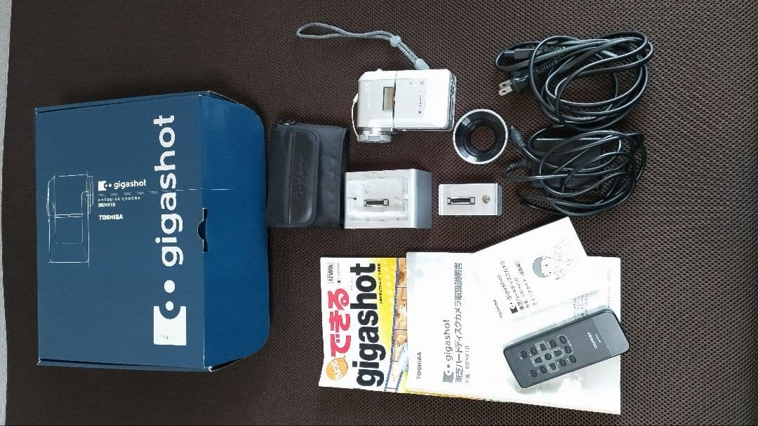 gigashot MEHV10 ハードディスク&SDカード対応カメラ 美品