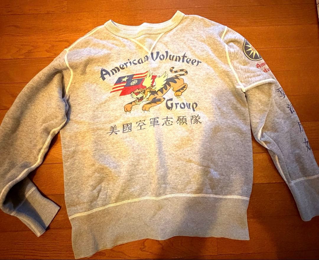 バズリクソンズ　フライングタイガースウェット38-40