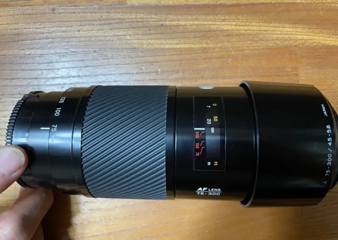 MINOLTA a-8700i ＆ AFレンズ 75-300 一眼カメラ