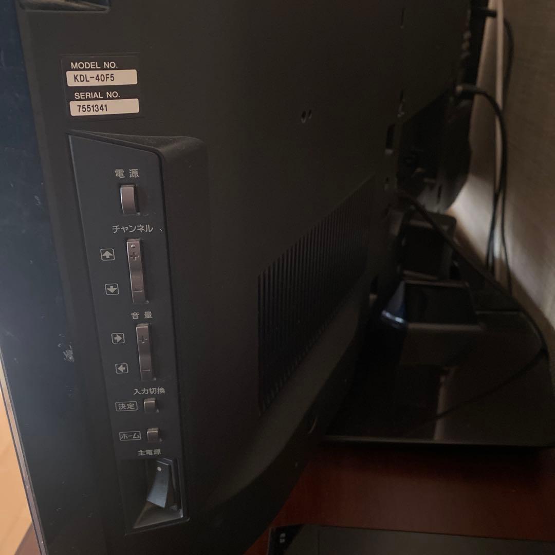 SONY BRAVIA 40インチ 液晶テレビ HDMI端子付き