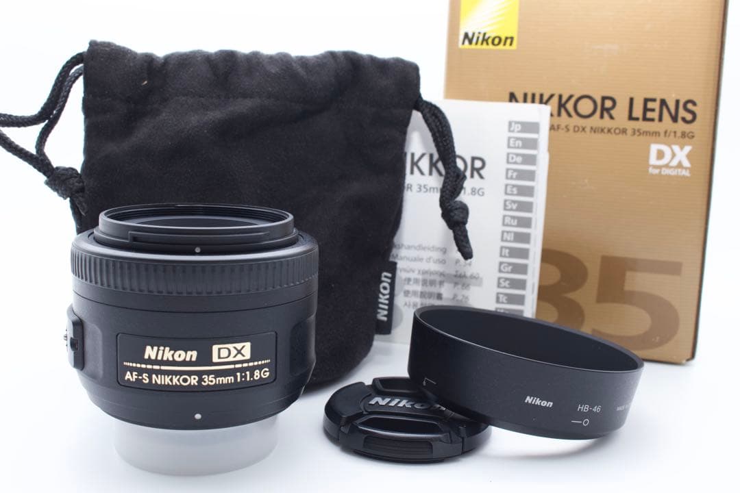 Nikon DX AF-S 35mm F1.8G 単焦点レンズ　ニコン　人気