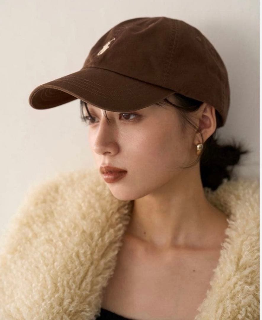 大人気カラー《 新品》ポロ ラルフローレン ブラウン キャップ 帽子