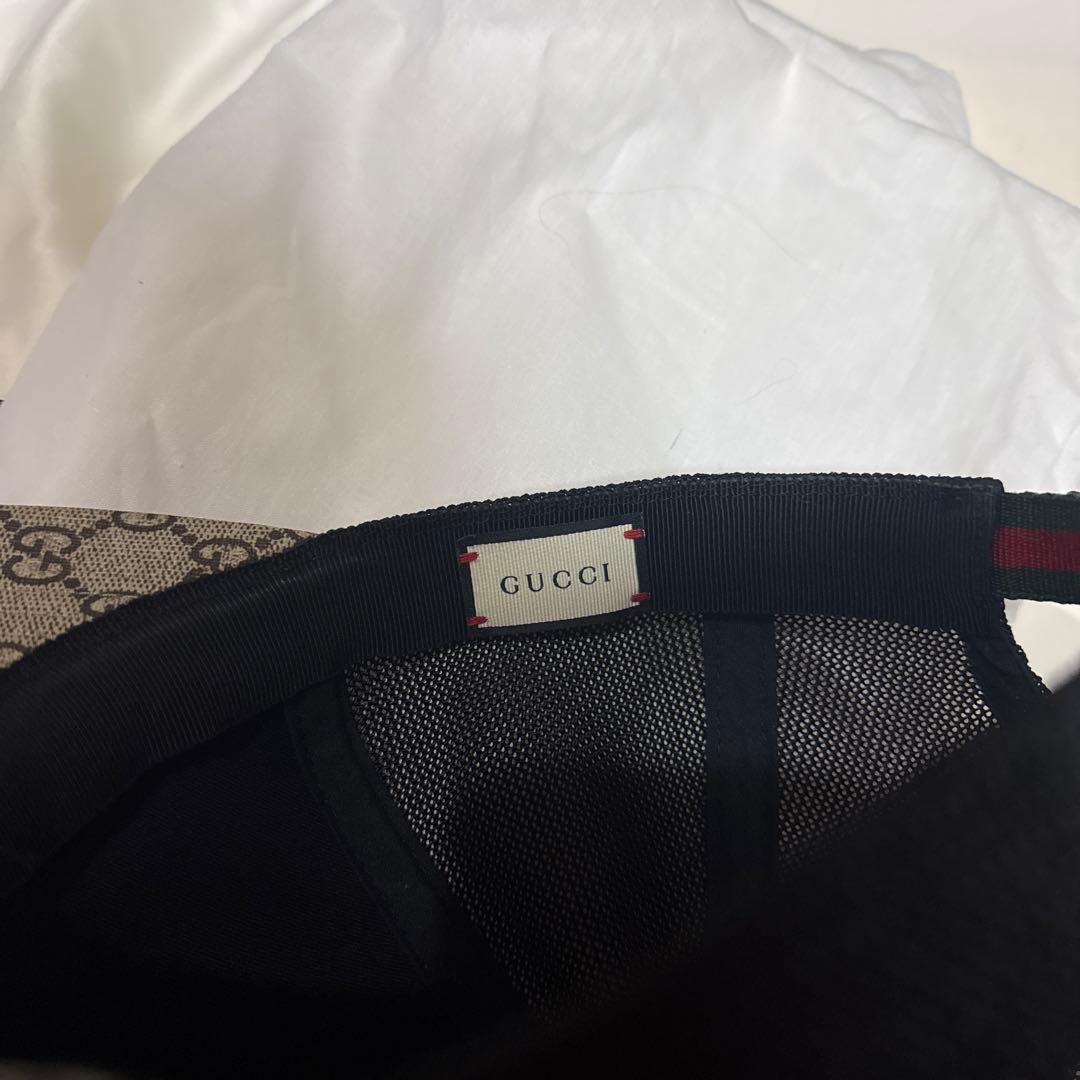 GUCCI トラ刺繍 キャップ