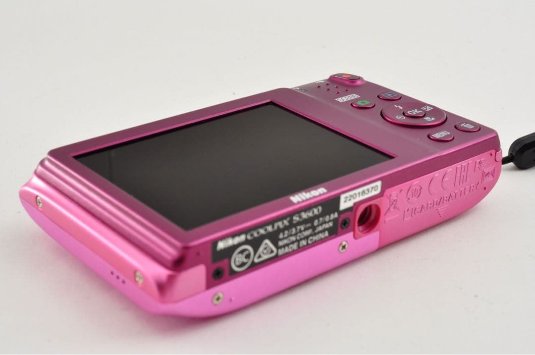 美品　Nikon COOLPIX S3600 ニコン クールピクス　ピンク
