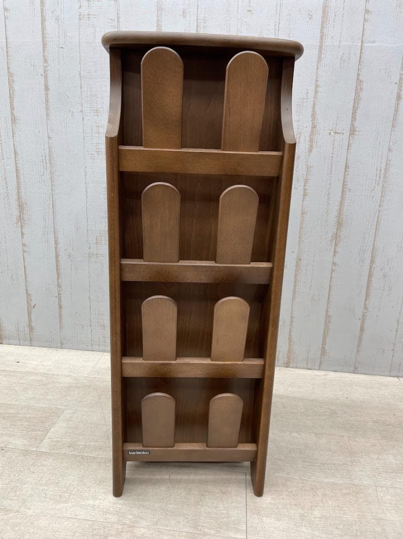 karimoku カリモク スリッパラック シューズラック 6段 花台 玄関収納
