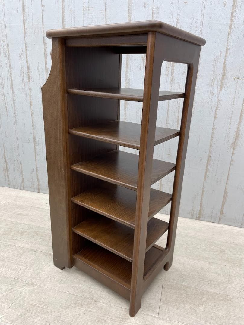 karimoku カリモク スリッパラック シューズラック 6段 花台 玄関収納