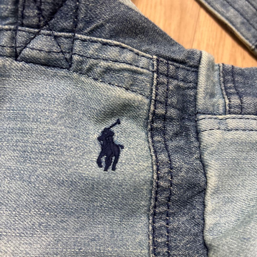 ラルフローレン 2way デニムトートバッグ　生産終了品