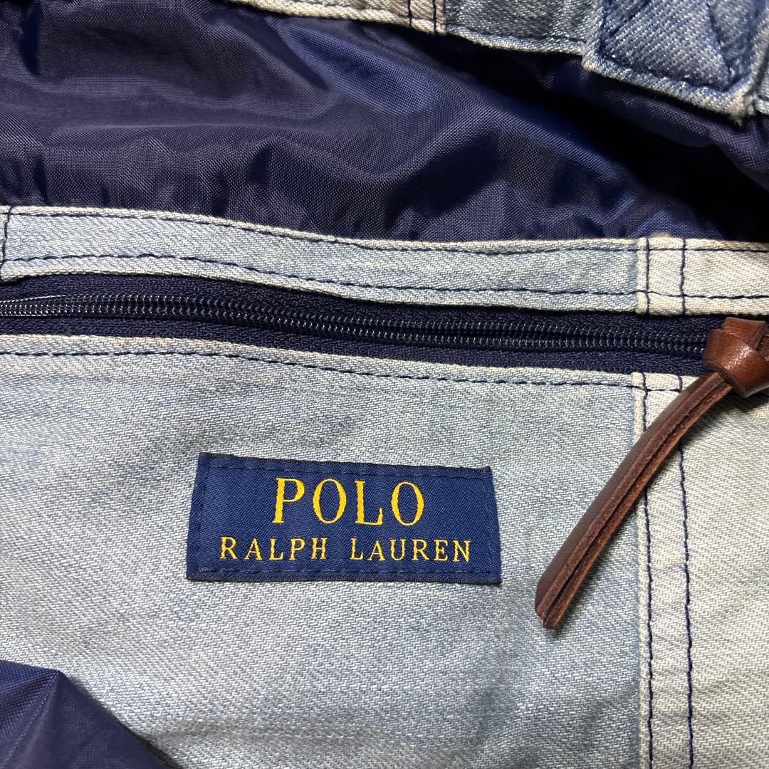 ラルフローレン 2way デニムトートバッグ　生産終了品