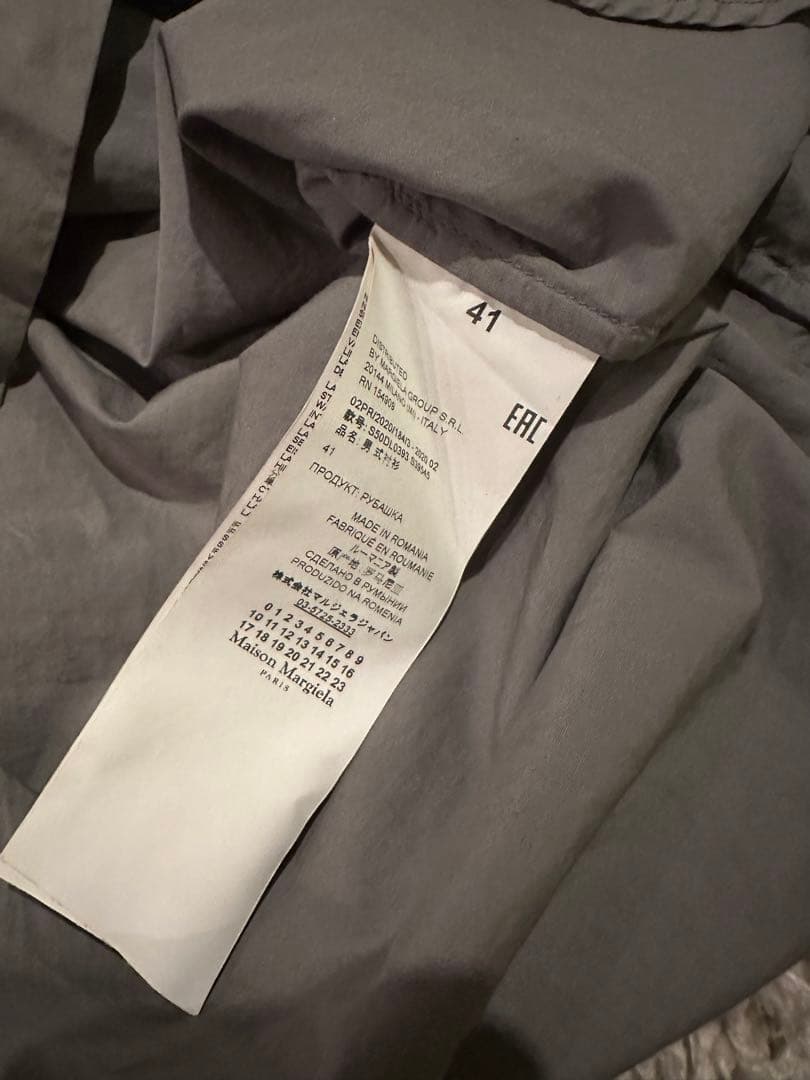 Maison Margiela （メゾンマルジェラ) カラー 長袖シャツ