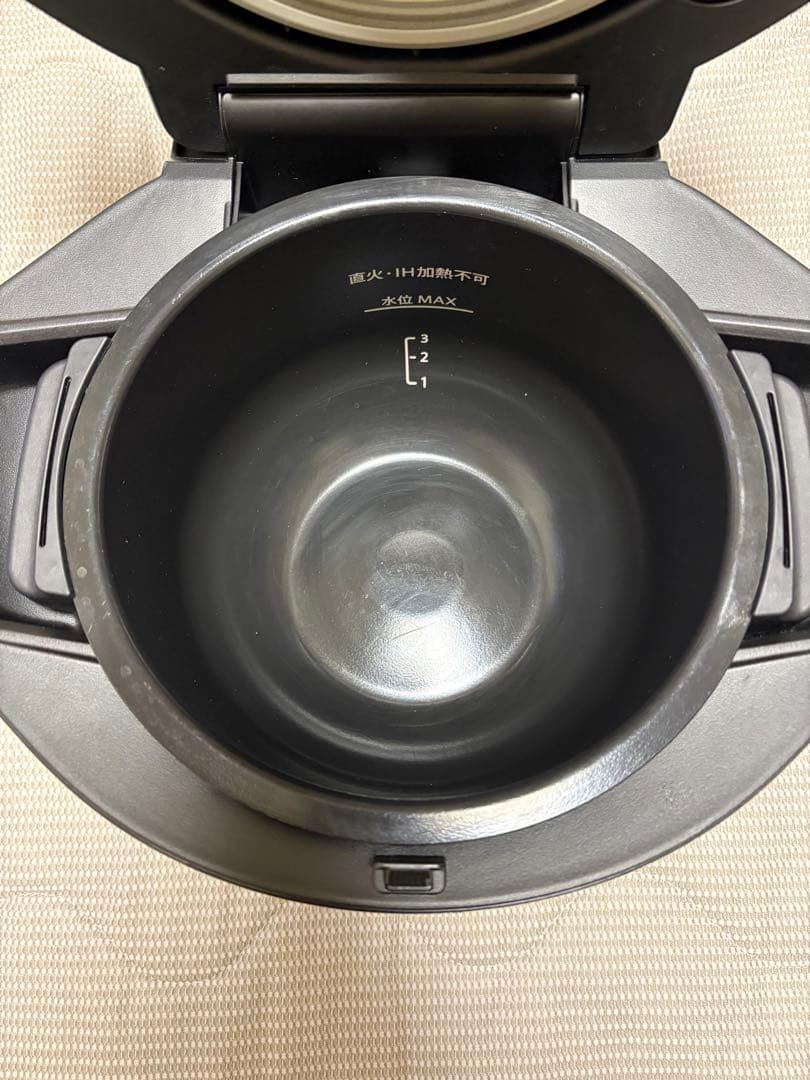 ス*ガ様 KN-HW16H-B 水なし自動調理鍋 1.6Lホットクック