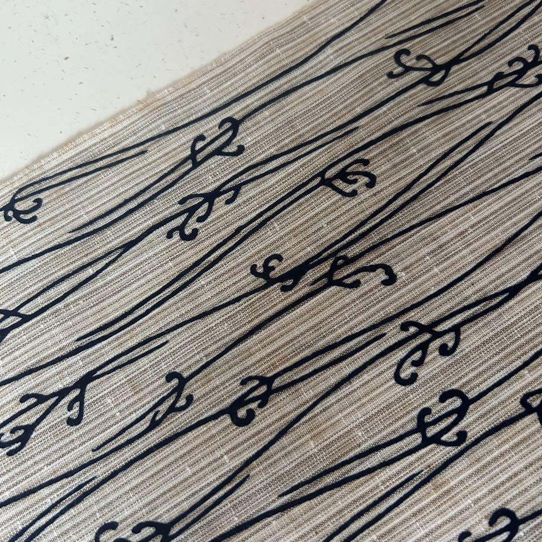 yk616 竺仙 本染 浴衣 反物 生地 リメイク 綿紬