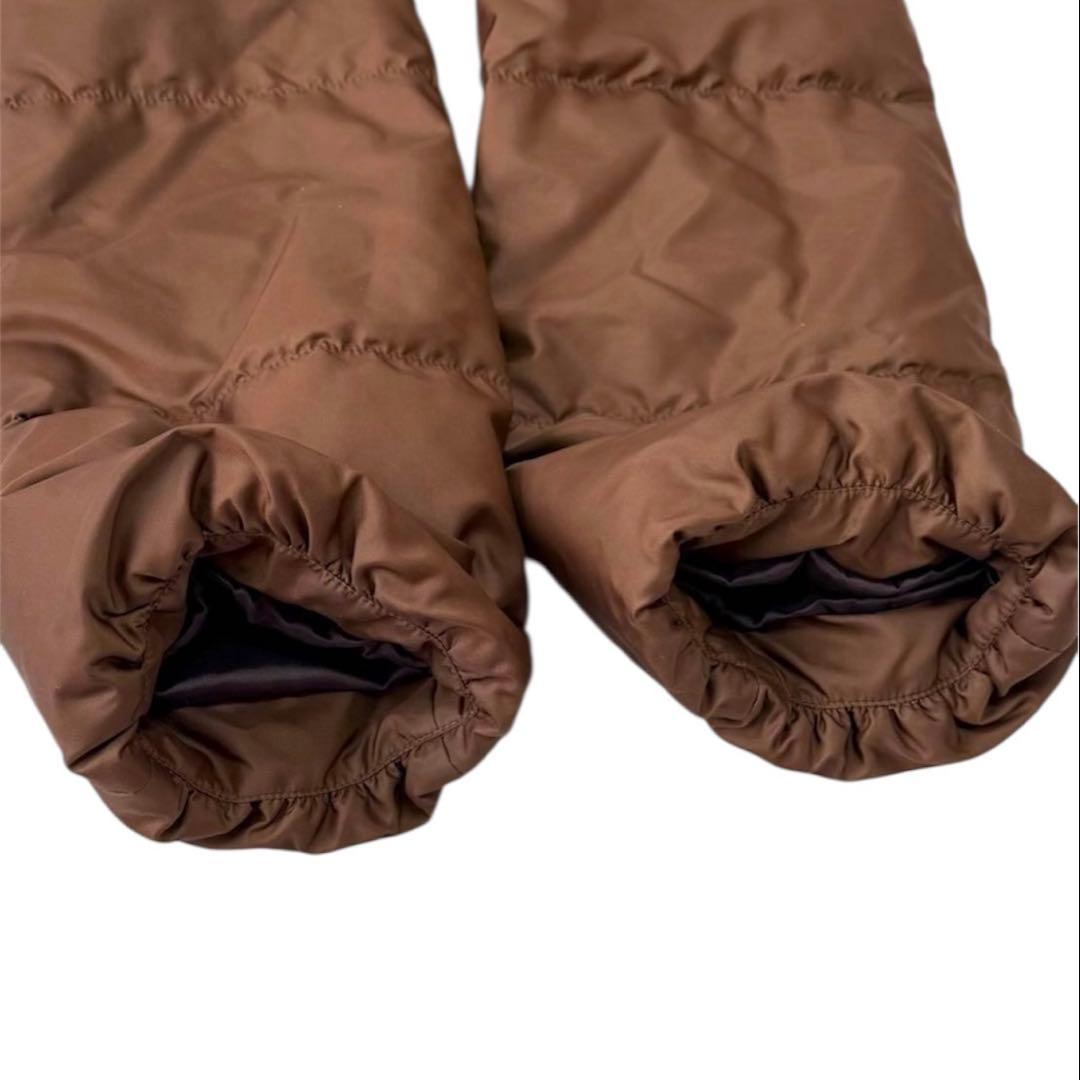 マッキントッシュ　ブライトサテンショートダウンブラウン38