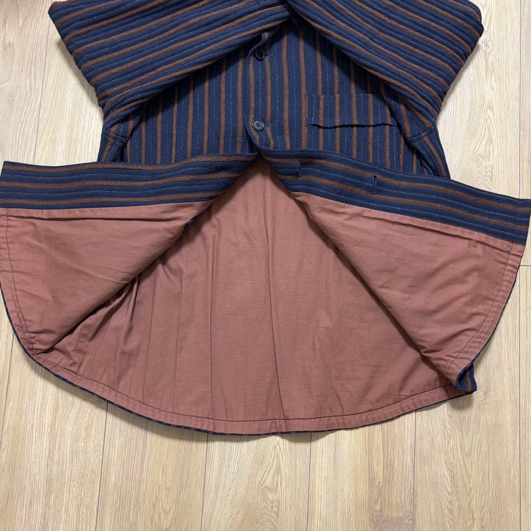 ロメオジリ gigli ストライプウールジャケット