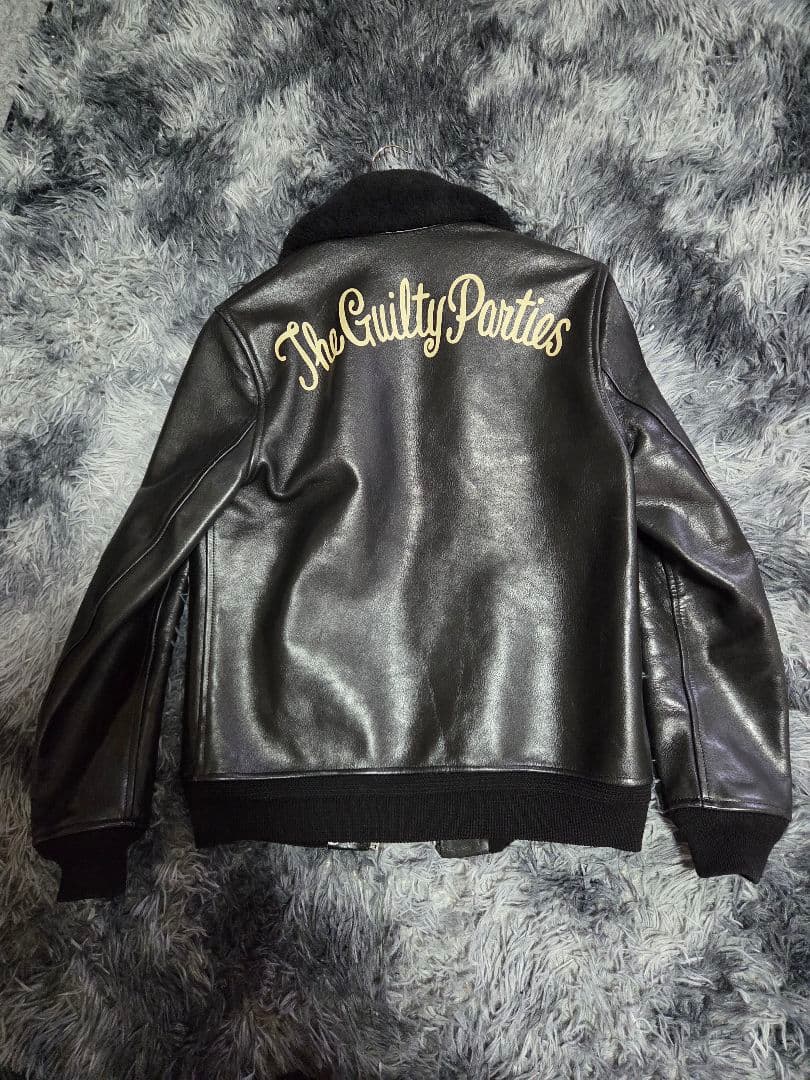 あんこ  ワコマリア　G-1 レザージャケット