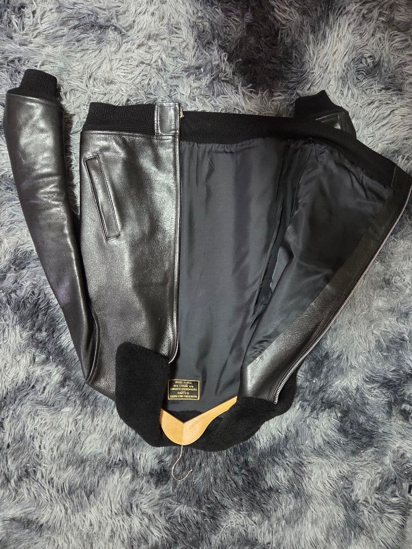 あんこ  ワコマリア　G-1 レザージャケット