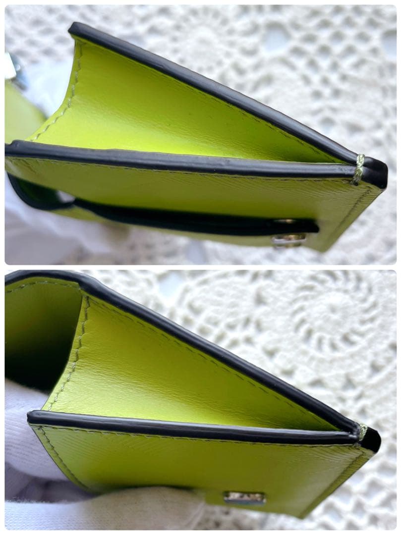 未使用品　FENDI フェンディ　バゲット　ウエストポーチ　ポーチのみ　グリーン