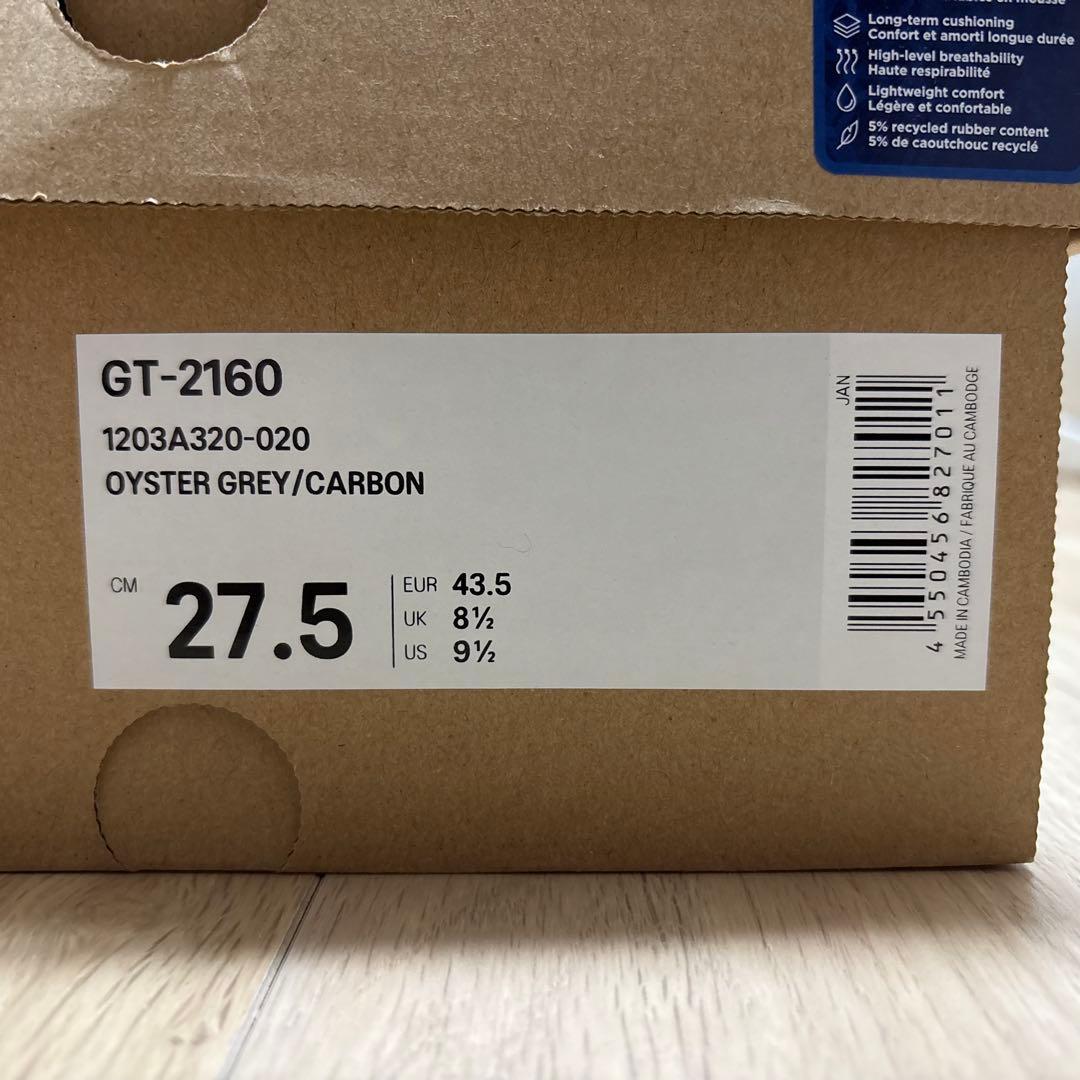 ★週末値下げ！新品未使用＆タグ＆箱付き！asics GT-2160