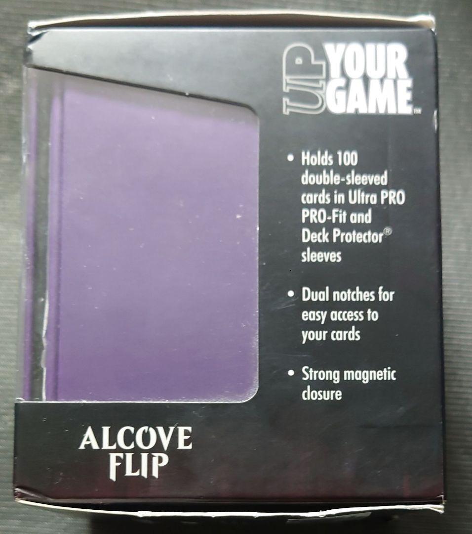 mtg 絶版稀少 ウルトラプロ 公式サプライ 黒マナ デッキケース アルコーブ