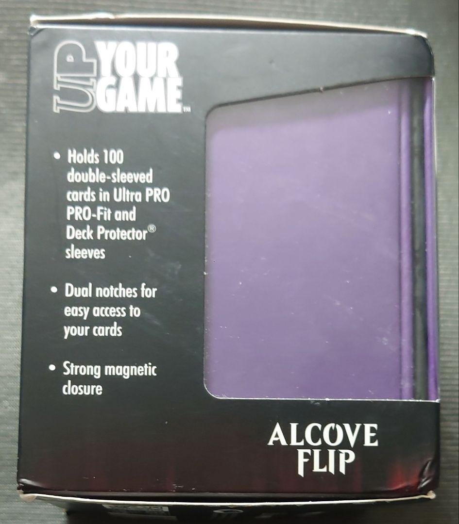 mtg 絶版稀少 ウルトラプロ 公式サプライ 黒マナ デッキケース アルコーブ