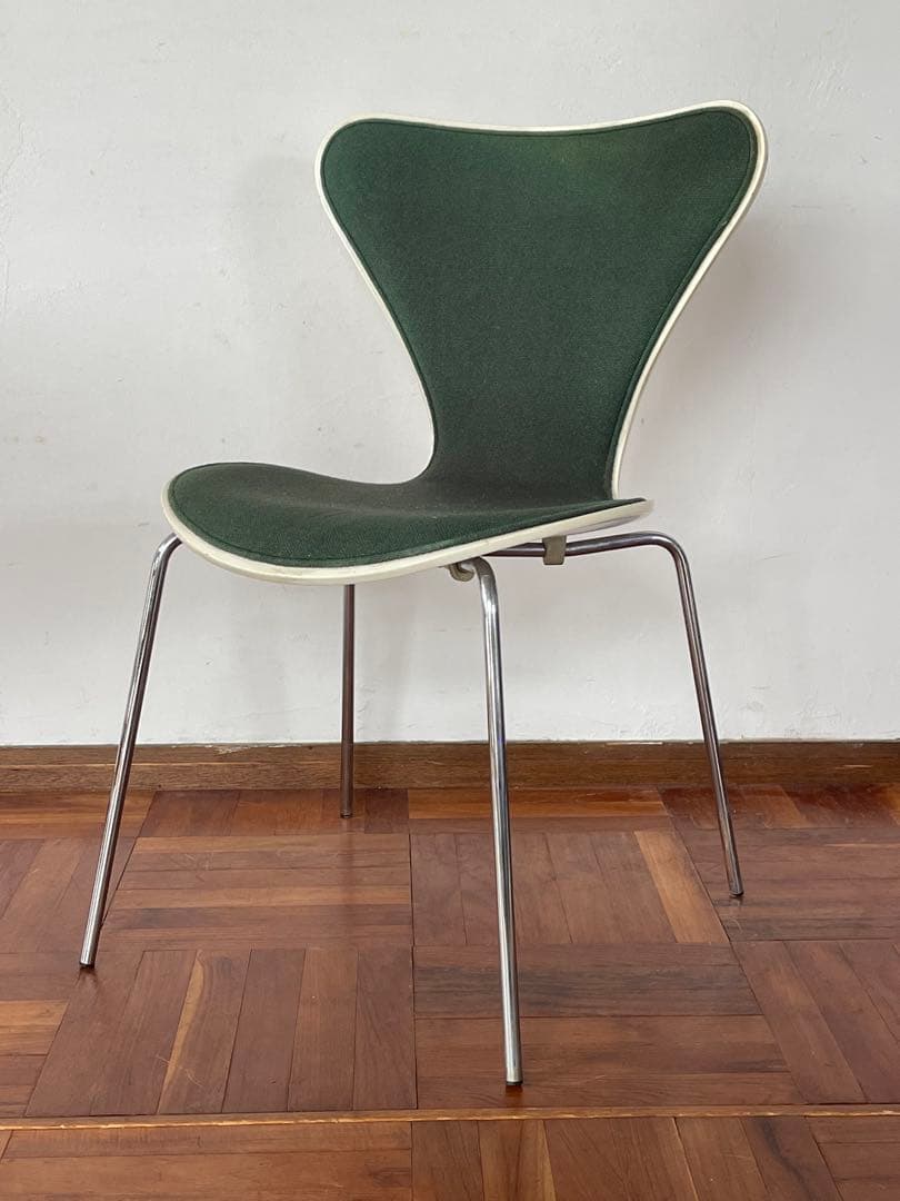 北欧 ヴィンテージ フリッツハンセン セブンチェア フロントパディング