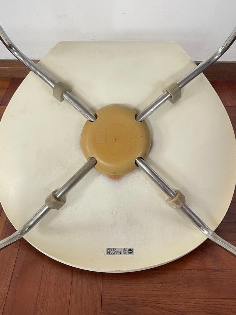 北欧 ヴィンテージ フリッツハンセン セブンチェア フロントパディング