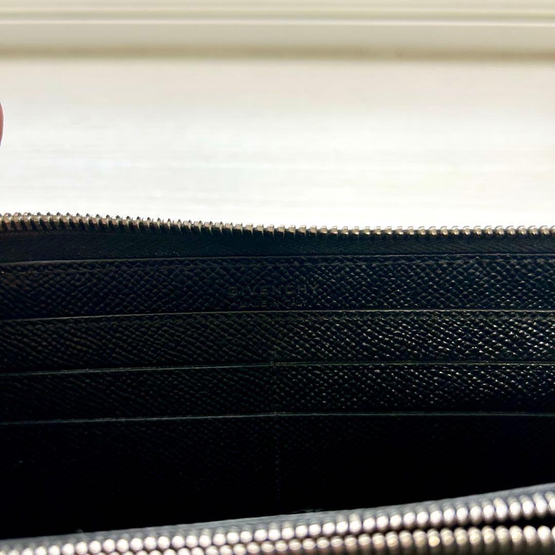 GIVENCHY(ジバンシー) 長財布 黒 ラウンドジップ